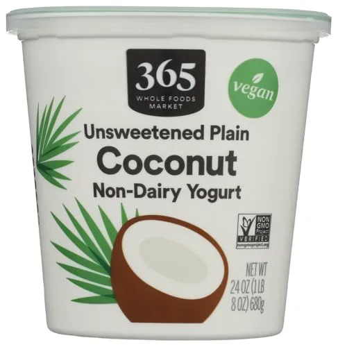 365 by Whole Foods Market Unsweetened Original Coconut Yogurt, 24 OZ