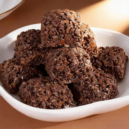 Sunnyside Dark Chocolate Granola Bites - Crunchy Oat Snacks - Pack of 2