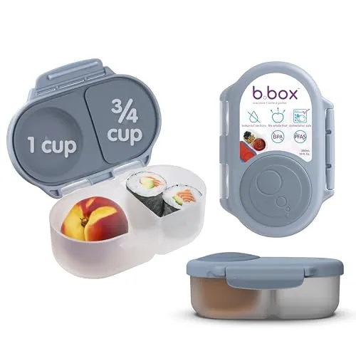 b.box Snack Box, Snack Containers for Kids, Kids Lunch Box, Toddler Snacks