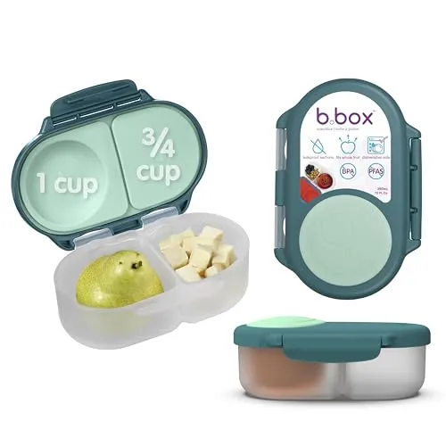 b.box Snack Box, Snack Containers for Kids, Kids Lunch Box, Toddler Snacks