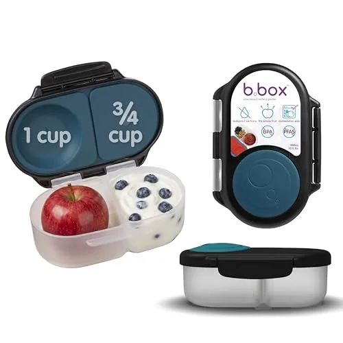 b.box Snack Box, Snack Containers for Kids, Kids Lunch Box, Toddler Snacks