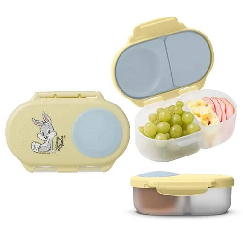 b.box Looney Tunes Snack Box, Snack Containers for Kids, Kids Lunch Box