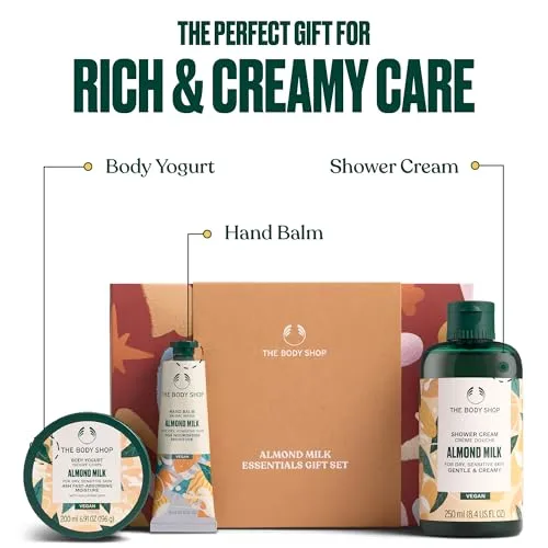 The Body Shop Essentials Gift Set | 3-Piece Scented Body Care Routine