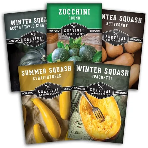 Squash Seeds Collection for Planting