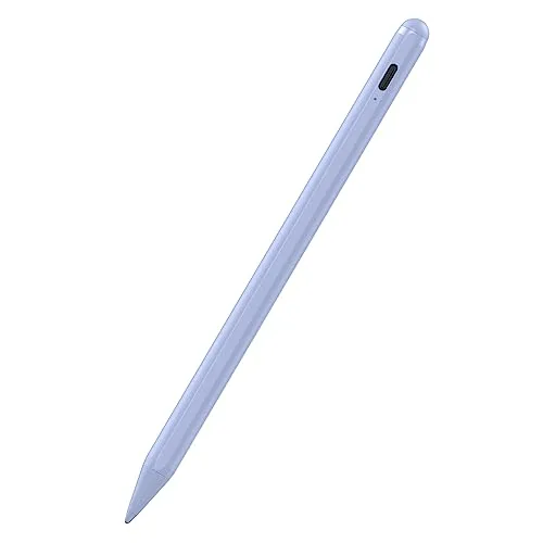Stylus Pen for iPad 6-11th Gen 2X Fast Charge, Palm Rejection-Purple
