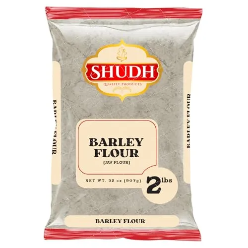 Shudh BARLEY FLOUR (JAV FLOUR) 2 LB ~ All Natural | Vegan | Non-GMO
