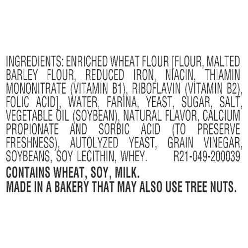 Thomas’ Sourdough English Muffins, 6 Count, 12 Oz Package of English Muffins