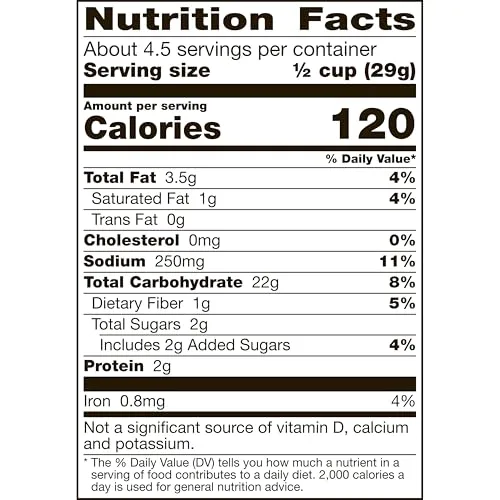 Traditional Chex Mix, Original Recipe, 4.5 oz