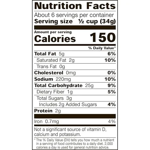 Chex Mix Hot & Spicy Snack Mix, Savory Snack Bag, 8 oz