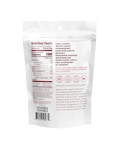Albanese True to Fruit American Favorite Fruits Gummies | 7.75oz Candy Bag