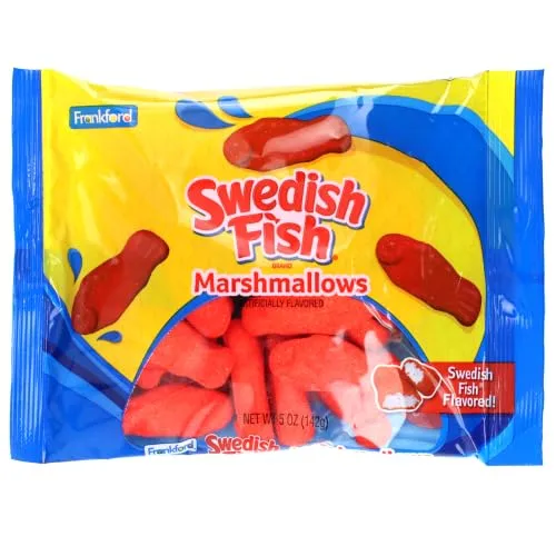 Frankford Swedish Fish Marshmallow Candy Bag, 5 Ounces, 1 Count