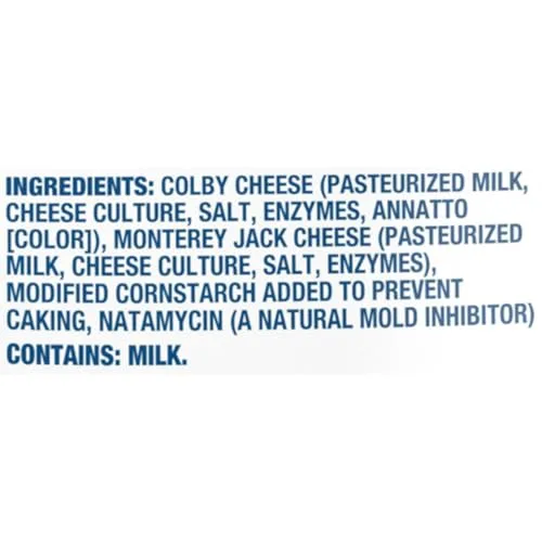 Kraft Cheese Fine Shredded Colby and Monterey Jack, 8 oz