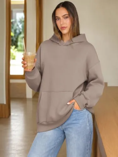 ATHMILE Womens Oversized Hoodies Fleece Sweatshirts with Pocket