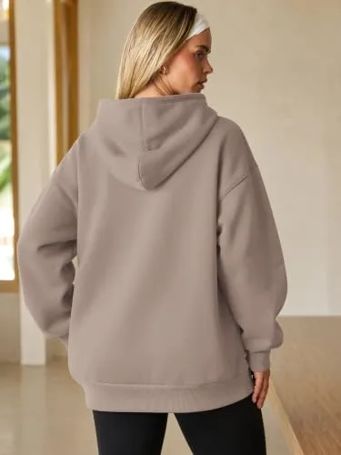 ATHMILE Womens Oversized Hoodies Fleece Sweatshirts with Pocket