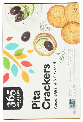 365 by WFM, Cracker Pita Ancient Grain, 5 Ounce