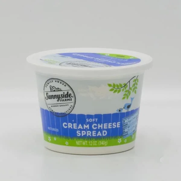 Sunnyside Farms, Soft Cream Cheese Tub, 12 Fl Oz