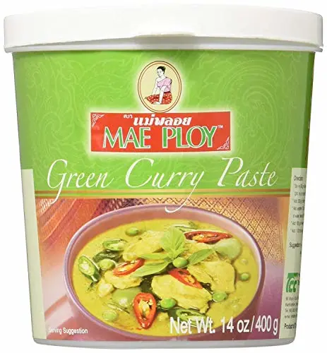 Mae Ploy Curry Paste Green, 14 Oz