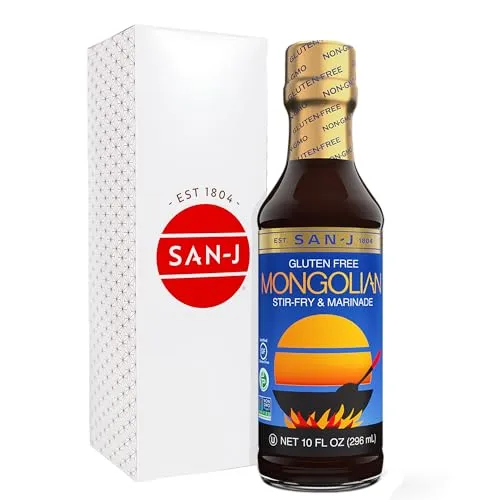 SAN J INTERNATIONAL Mongolian Sauce, 10 FZ