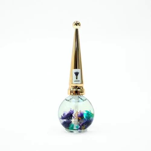 Gilded Garden Hydrating Cuticle Oil for Nails, Hydrating, Moisturizing, Scented Nail Oil Cuticle Care, Infused with Real Flowers, Made in USA, 0.5 fl. oz (0.5 fl oz, Lavender)