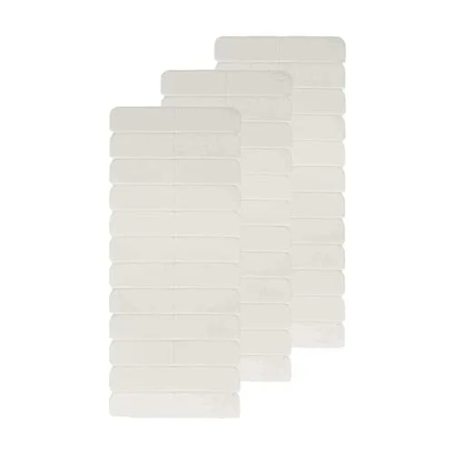 Full Shine Double Sided Replacement Tape, White, 0.8cm*4cm 36PCS