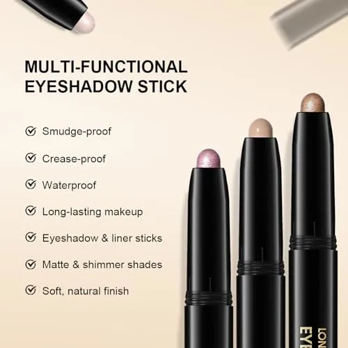 Cream Eyeshadow Stick Fancy Shimmer Eye Brightener Pencil