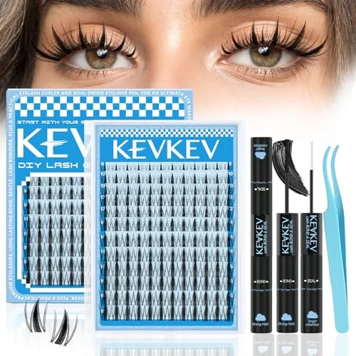 Manga Lash Clusters Kit Anime Lashes Fairy Eyelash Clusters with Spikes