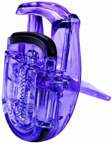 ROTAN Mini Eyelash Curler, Travel Size, 11 Colors - Purple