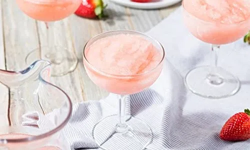 Coolbreeze Beverages Shelf Stable Frozen Drink Mix - Beverage Machine/Blender - Ready To Use (Frozen Rosé) Granita Slush Bar Mixers Frose - 1/2 Gal - (Frosé)