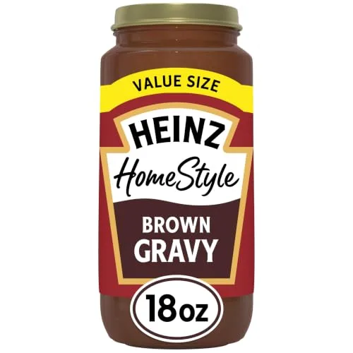 Heinz HomeStyle Gravy, Value Size, Brown, 18 oz