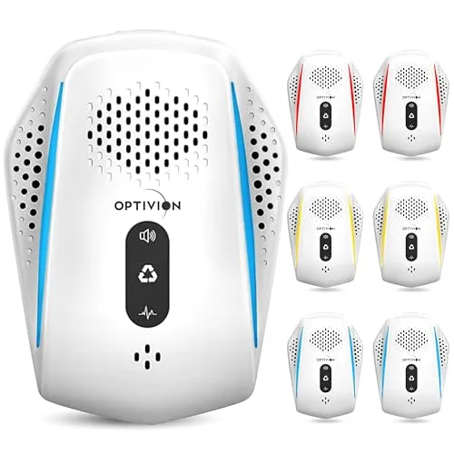 2026 Model Ultrasonic Pest Repeller 6 Pack with 3-Mode Switching Mice Repellent Indoor & Mosquito Repellent, Rodent Repellent Plug in, Ultrasonic Mouse Repellent for Home, Kitchen, Garage.