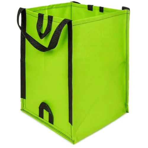 DURASACK Heavy Duty Home and Yard Bags, Lime Green