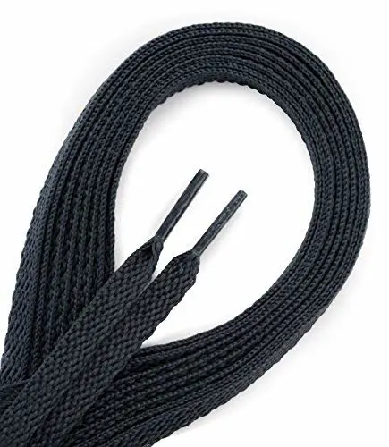 KIWI Lace Flat Sport Black 63", 1 PAIR (Pack - 1)