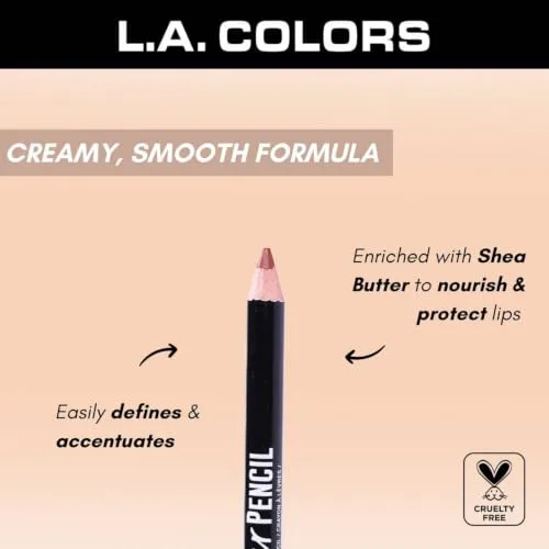 L.A. COLORS Lipliner Pencil, Black CP520A