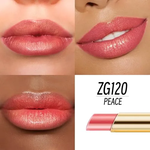 Depuplum Nude Pink Red Shimmer Lipstick for Women Tinted Lip Balm