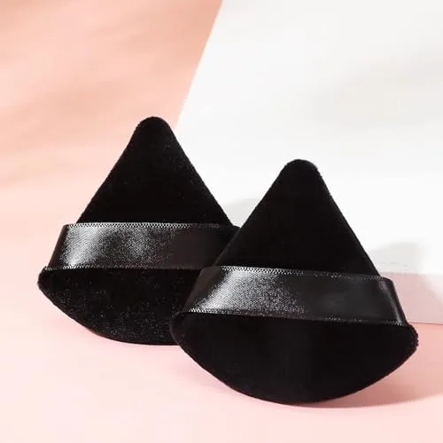 Powder Puffs for Face & Body, Reusable & Washable Soft Sponge Cosmetic Powder Puff, Wet & Dry Powder Puff Pads