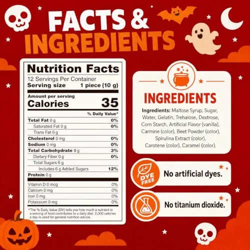 Halloween Marshmallow Candy, 12ct