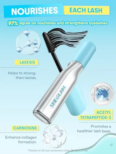 SHEGLAM Lashlighter Infinite Tubing Waterproof Lengthening Volume Washable Mascara