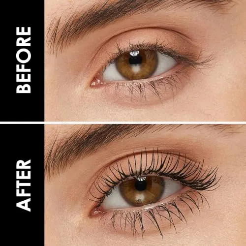 KYDA 2 Pcs Black Mascara for Older Women, Long Lasting Curl Mascara