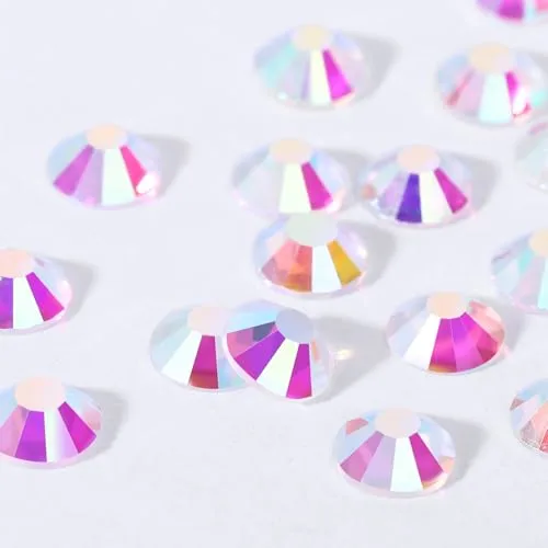 Rhinestones 1440pcs SS6 (1.9-2.0mm) Glass Flatback Crystal Transparent AB