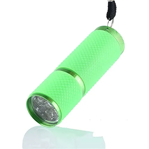 Handheld UV Light for Gel Nails,9 LED Small Glow Nail Lamp,Mini Nail Dryer