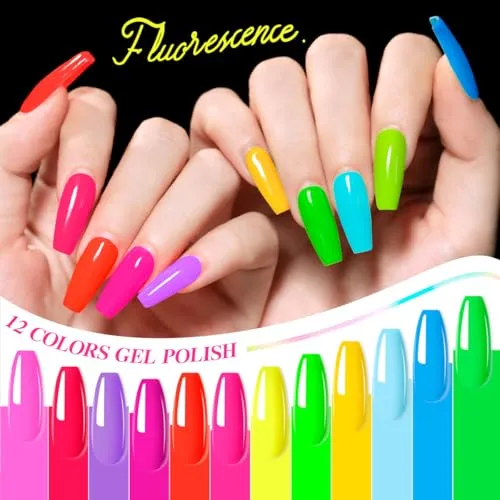 7.3ml Gel Nail Polish,1 Pcs High Gloss Long Lasting Gel Polish, UV LED Soak-Off Nail Polish Gel for Manicure Salon DIY (97, 7.3ml)