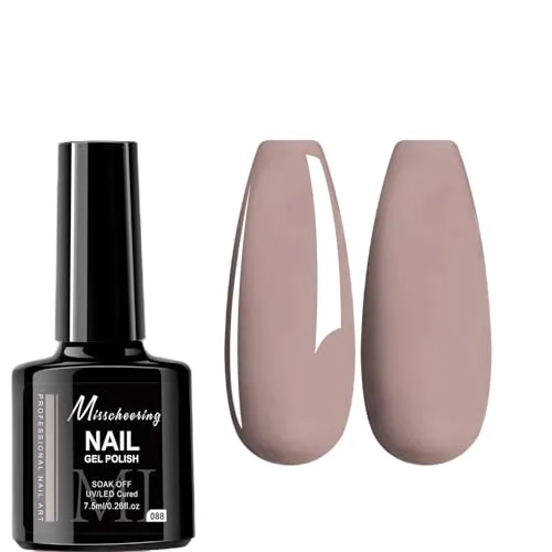 7.5ml Gel Nail Polish,1 Pcs High Gloss Long Lasting Gel Polish, UV LED Soak-Off Nail Polish Gel for Manicure Salon DIY (088, 7.5ml)