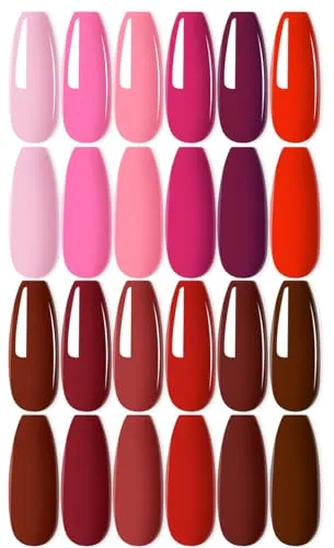 15ml Gel Nail Polish,1 Pcs High Gloss Long Lasting Gel Polish, UV LED Soak-Off Nail Polish Gel for Manicure Salon DIY (31#, 15ml)