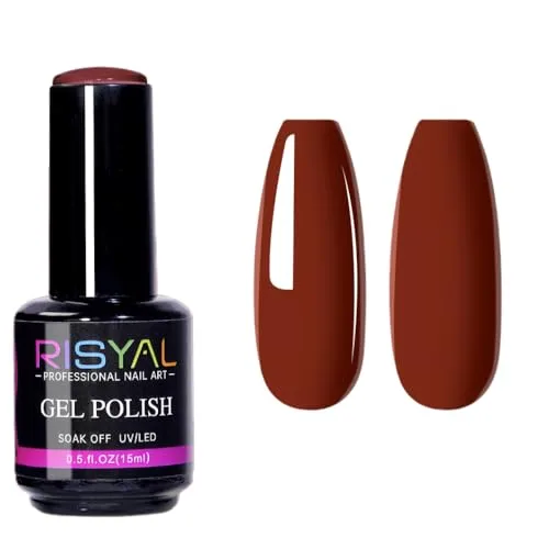 15ml Gel Nail Polish,1 Pcs High Gloss Long Lasting Gel Polish, UV LED Soak-Off Nail Polish Gel for Manicure Salon DIY (31#, 15ml)