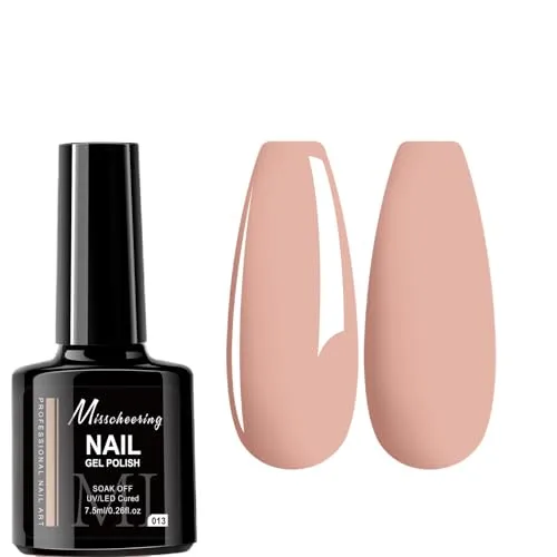 7.5ml Gel Nail Polish,1 Pcs High Gloss Long Lasting Gel Polish, UV LED Soak-Off Nail Polish Gel for Manicure Salon DIY (013, 7.5ml)