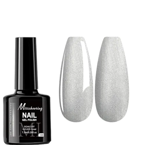 7.5ml Gel Nail Polish,1 Pcs High Gloss Long Lasting Gel Polish, UV LED Soak-Off Nail Polish Gel for Manicure Salon DIY (109, 7.5ml)