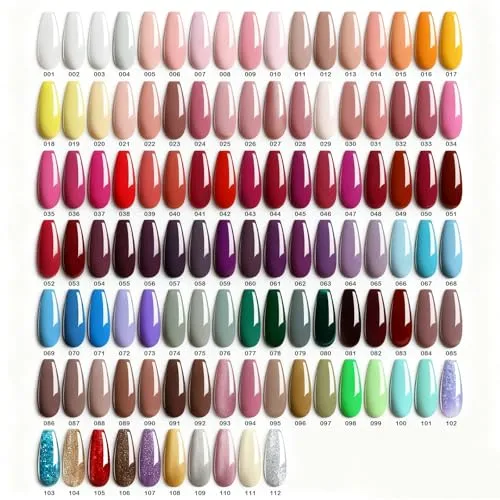 7.5ml Gel Nail Polish,1 Pcs High Gloss Long Lasting Gel Polish, UV LED Soak-Off Nail Polish Gel for Manicure Salon DIY (003, 7.5ml)