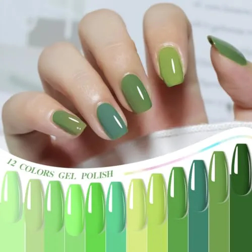 7.3ml Gel Nail Polish,1 Pcs High Gloss Long Lasting Gel Polish, UV LED Soak-Off Nail Polish Gel for Manicure Salon DIY (68, 7.3ml)