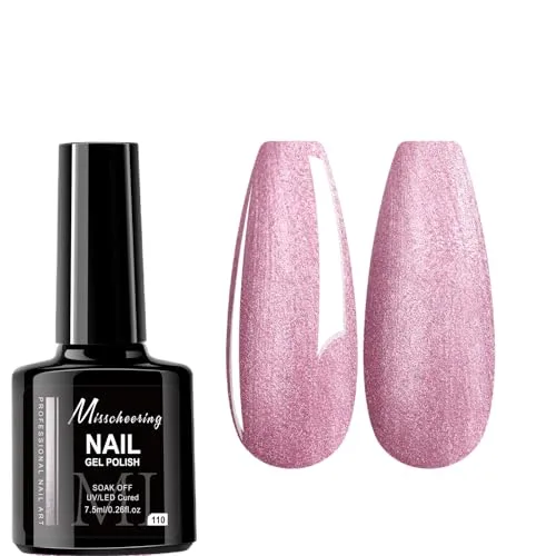 7.5ml Gel Nail Polish,1 Pcs High Gloss Long Lasting Gel Polish, UV LED Soak-Off Nail Polish Gel for Manicure Salon DIY (110, 7.5ml)