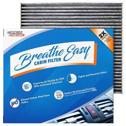 Spearhead Odor Defense Breathe Easy AC & Heater Cabin Air Filter (BE-819)